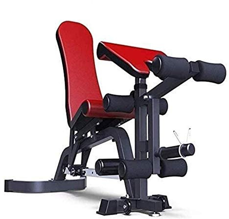 Hantelbänke, Hantelbank, verstellbare Bänke, Hocker mit Hanteln, Bänke, Sit-Up-Bänke, Sport-Fitnessgeräte, Heimgeräte für multifunktionale Übungen