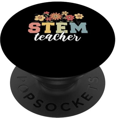STEM-Lehrer für Naturwissenschaft, Technik, Ingenieurwesen und Mathe-Fans PopSockets mit austauschbarem PopGrip