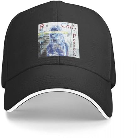 CWCMZDH Baseballmütze Baseballkappe RHCP HEIßER Vintage Baseball Kappe Sport Kappe Große Größe Hut Luxus Frau Männer
