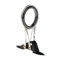 XPJYUA Angelrutenführung Rutenring Set Führungsring Angelrute Pole Line Guides Top Ringe Klappbare Edelstahl Teleskop DIY Auge Ring Reparatur Kit Tackle(30)