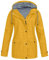 DKLOVIFU Damen Regenjacke Einfarbig Übergröße Mit Kapuze, regenponcho festival wasserdicht regenmantel damen wasserdicht Windbeaker festival gadgets regenjacke damen north face