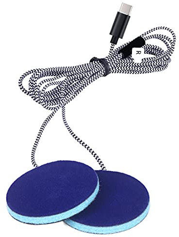 MMUSS Sleep Ultradünne Kissen-Lautsprecher mit Stereo für Schlafkopfhörer. Stirnband Kopfhörer Ersatz (Typ-C-Schnittstelle)
