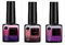 Colour Changing Gel Nail Polish with Thermal Colour Changing Diamond Glitter Reflective Gel - Set (Pink, Long Lasting Glossy for DIY Nail Art Manicure at Home Salon)