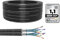 Germany B.e.s.t CAT 7 50M Duplex Erdkabel Netzwerkkabel Outdoorkabel LAN Kabel Ethernetkabel S/FTP 10 Gbit/s Kat 7 reines Kupfer PoE+ LSZH Datenkabel