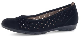 Gabor Damen Klassische Ballerinas, Frauen Flats,Abendschuhe,Slip-ons,Freizeitschuhe,sportlich,Ballerinen,Pumps,Halbschuhe,schwarz,35 EU / 2.5 UK