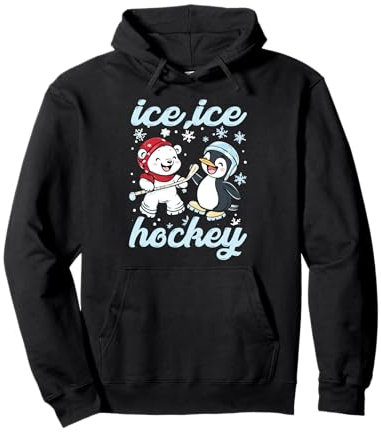 Ice, ice hockey Pullover Hoodie