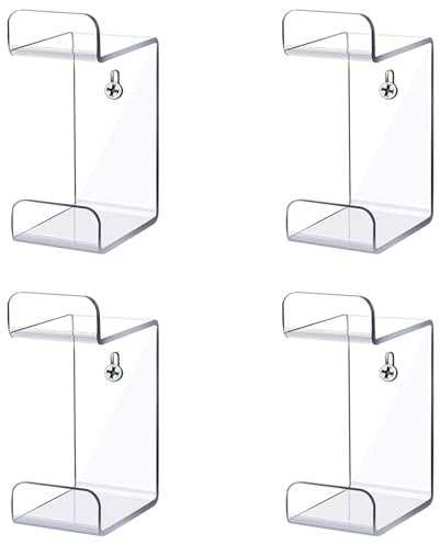 Sxmrmnx 4X Universal Game Controller Holder Wall Mounted Headset Stand Hanger Space Saving Gamepad Holder for