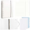DesertBoy A5 Ringbuch, 1 Stück A5 Binder mit 90 Blätter Nachfüllpapier, 2 Stück Binder Taschen und 4 Stück Trennblätter, Ringbuch Nachfüllbar, Notizbuch Ringbuch Für Schulnotizen, Reisetagebücher