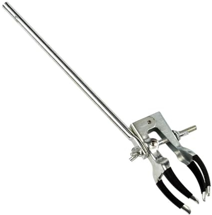 Morsetto da laboratorio multifunzionale con 4 artigli in metallo regolabile in metallo morsetto da laboratorio per supporto da laboratorio supporto per fiaschetta