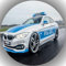Premium Esspapier Tortenaufleger Polizei AMA 15
