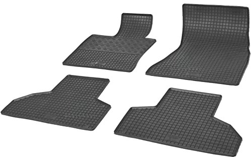 Gummimatten Fußmatten Gummifußmatten RIGUM geeignet für BMW X5 F15 2013-2018 Perfekt angepasst + Magic Eraser