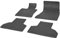 Gummimatten Fußmatten Gummifußmatten RIGUM geeignet für BMW X5 F15 2013-2018 Perfekt angepasst + Magic Eraser