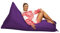Chilly pilley Sitzsack Bean Bag Riesensitzsack Sitzkissen Gartenkissen Bodenkissen zum Liegen und Sitzen Wasserdicht Relax Sessel für Kinder & Erwachsene (100x200cm, Violett)