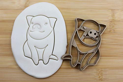 Ferkel Keksstempel/ Ausstechform keksausstecher PLA ca.8cm