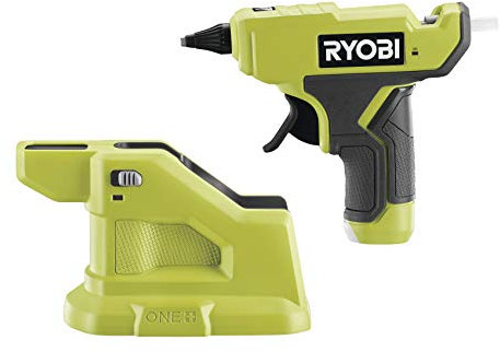 Ryobi RGLM18-0 18V ONE+ Mini pistola per colla senza fili (strumento nudo), verde