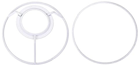 sourcing map 1 Set Lampenschirm Ring 110mm Durchm. Halter Rahmen für Lampenfassung Eisen
