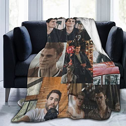 Kuschelige Plüsch-Decke Stefan Thow Salvatore Flanelldecke, Bettwäsche, warmes Fleece, weiche Decke für Sofa, Couch, Wohnzimmer, Büro, Auto, Camp, Stranddecken, 127 x 102 cm