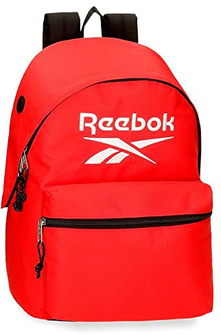Reebok Boston Doppelfach Schulrucksack Rot 31x44x15 cm Polyester 20,46L