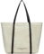 Liebeskind Berlin Damen-Shopper „Aurora“ – Große Canvas-Tasche Damen mit Reißverschlussfach und Leder-Schulterriemen – Shopper Bag Women – Passend für Laptops bis 16 Zoll – Light Bag, Warm Canvas