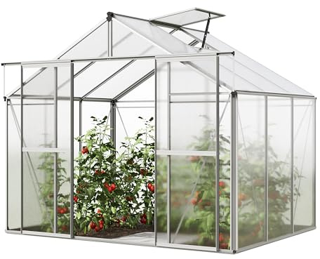 GFP Serra Orchidee 3 costruzione in alluminio 256 x 192 cm lastre di policarbonato