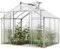 GFP Serre de Jardin Orchidee 3 Structure en Aluminium 256 x 192 cm Panneaux en Polycarbonate