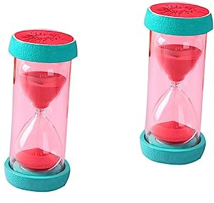 Cabilock Lot De 2 Minuteries À 15 Motifs De Fruits pour Garçons Et Filles Jouet Éducatif pour Jeux De Chronométrage Décoration Dintérieur Pastèque