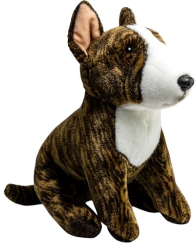 Carl Dick Pitbull sitzend braun ca. 30cm Plüschtier, Stofftier, Kuscheltier 3663