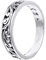 Windalf Schmaler Elfen Ring LUCIA 4 mm Feenhafte Ornamentik Vintage Midi-Ring Mittelalter Silberring 925 Sterlingsilber (Silber, 52 (16.5))