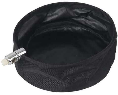 ETAWDE Bac à déchets avec revêtement en nylon pour attacher les mouches, étau de pêche, accessoires de pêche