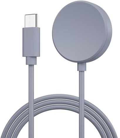 1M Magnetic USB C Charging Cable for Samsung Galaxy Watch 7 Charger, 100CM/3.3ft Replacement Type-C Charging Cable Dock for Samsung Watch 6/6 Classic/5/5 Pro/4/4 Classic/3 Charger
