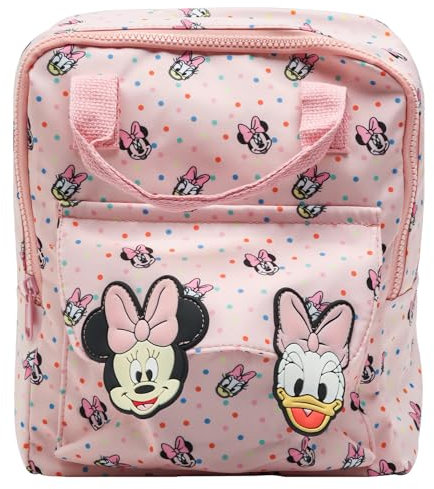 Driflo 11in Minnie Backpack, Minnie School Bag, Cartoon School Bookbag Bag Travel Backpack Gift