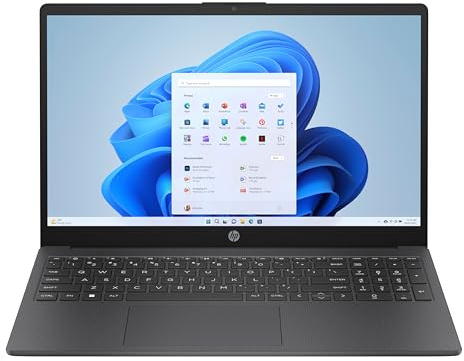 HP 15-fc0078na 15.6 Inch AMD Athlon 8GB 128GB Laptop - Black