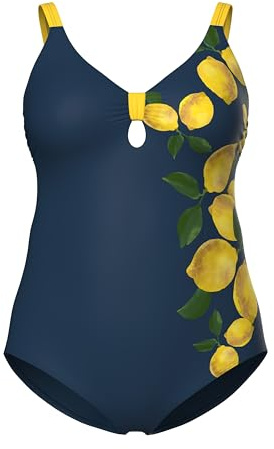 Ulla Popken Damen Badeanzug
