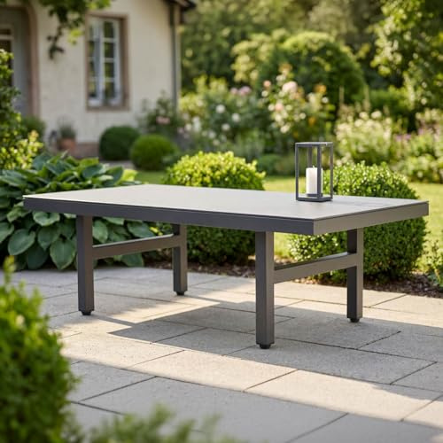 BRAST Gartenlounge-Set Aluminium Adria | viele Varianten & Module | bis zu 5 Personen | Sofa Sessel Tisch | korrosionsfrei wetterfest | Loungemöbel Essgruppe | Loungetisch