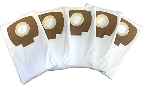 5 Sacs Filtre pour Serie wd5 - Kärcher WD 5 P/P Premium/Premium/Premium Renovation Kit, mipuu 2.863-006.0 Sacs Aspirateur/Flies Kit de 333.0 de Microsafe en Non-Tissé ®