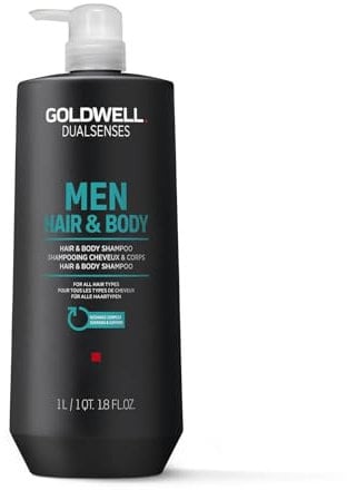 Goldwell Goldw. DLS Men Hair & Body Shampoo, 1000 ml Aloe Vera