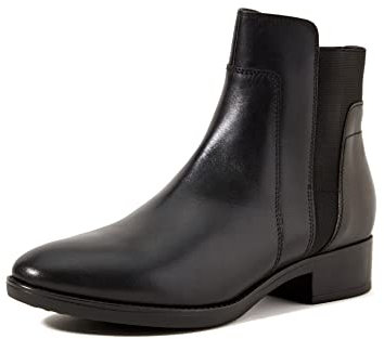 Geox D Felicity F, Stivaletti Donna, Nero (Black), 39 EU