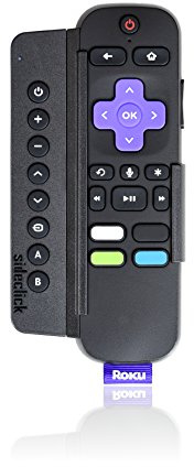 Sideclick Universal Remote Attachment for Roku Streaming Player