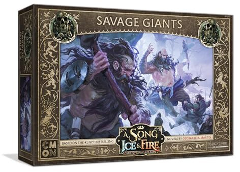 Cool Mini or Not - A Song of Ice and Fire: Free Folk Savage Giants Expansion - Miniature Game