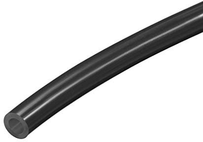 sourcing map Pneumatic Air Tubing, 4mm OD x 2.5mm ID 4m(157 Inch) PU Polyurethane Air Compressor Tubing Hose Pipe Black