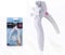 Nail Clipper Cutter False Nail Tips French Scissors Manicure Clamp，Nail Art Nail Edge Clipper Cutter Trimmer Manicure Tool 3 Styles Cutting Ways