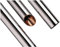 Chrome Plated Copper Tube 200mm 15mm Solid Pipe Radiator Tails ETC Pack 2