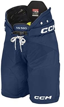 CCM Super Tacks AS-580 Hose Junior, Größe:L, Farbe:Navy