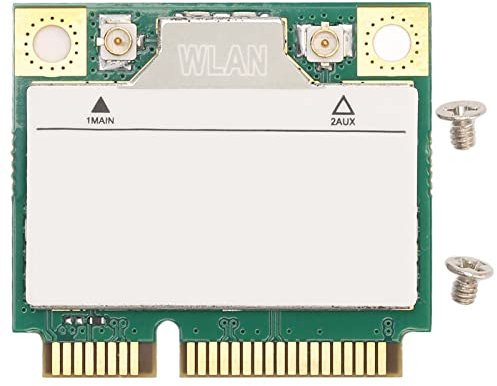 Annadue AX3000 AX200 Mini Carte WiFi PCIe, WiFi 6 3000 Mbps Bluetooth 5.1 Double Bande 2.4G/5G Carte Réseau Gigabit sans Fil, Prend en Charge MU MIMO pour 10 64 Bits, Linux