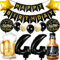 Ouceanwin Luftballon 44. Geburtstag Deko Männer Frauen, Ballons Geburtstagsdeko 44 Jahre Mann Frau, Folienballon Weinflasche Bier Deko Helium Ballon Whisky für 44 Jahr Geburtstag Party Deko