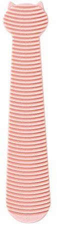 Visiblurry Katzenzungenbürste, Rosa Strukturierte Katzenzungen-Pflegebürste Wiederverwendbar Kratzfester Zungenkamm Für Katzen,36 X 21cm