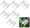 Tokaneit Glasabdeckungs Clips für Aquarien,Glasabdeckung Clip,Acrylglas Abdeckungsclip,Glasabdeckung Clip Unterstützung Halter,Halterung für Aquarien,Universalhalter für Glasabdeckung 6 Stück 6mm