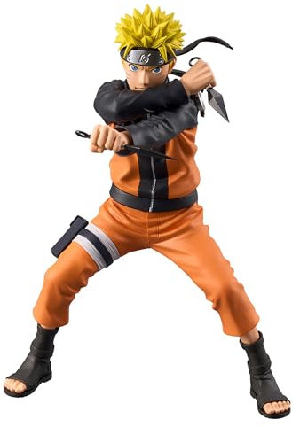 Naruto Uzumaki-Statue Mit Kunais 22 cm