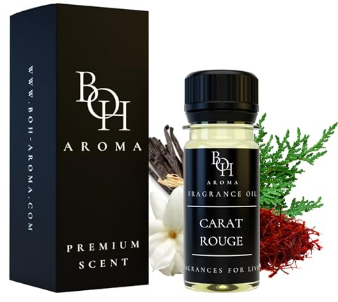 BOH-Aroma CARAT ROUGE Parfümöl ätherisches Öl für Diffuser | Duftöl für Diffuser | Premium Duftöl | Öl berühmter Parfüm-Hits | 1:1 wie Original | Intensiv & Langanhaltend | 30 ml