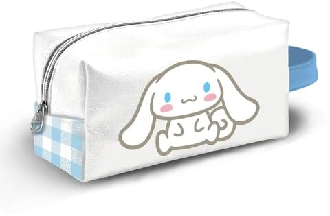 Sanrio Cinnamoroll Vichy-Plus Brick Reise-Kosmetiktasche, Mehrfarbig, 27 x 13 cm